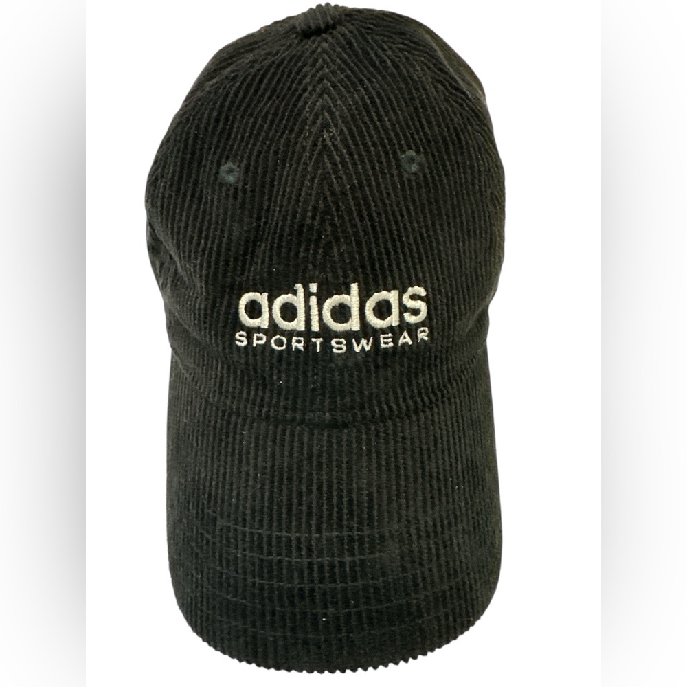 Adidas Black Corduroy Hat